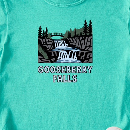 Gooseberry Falls State Park Kids Cotton T-Shirt