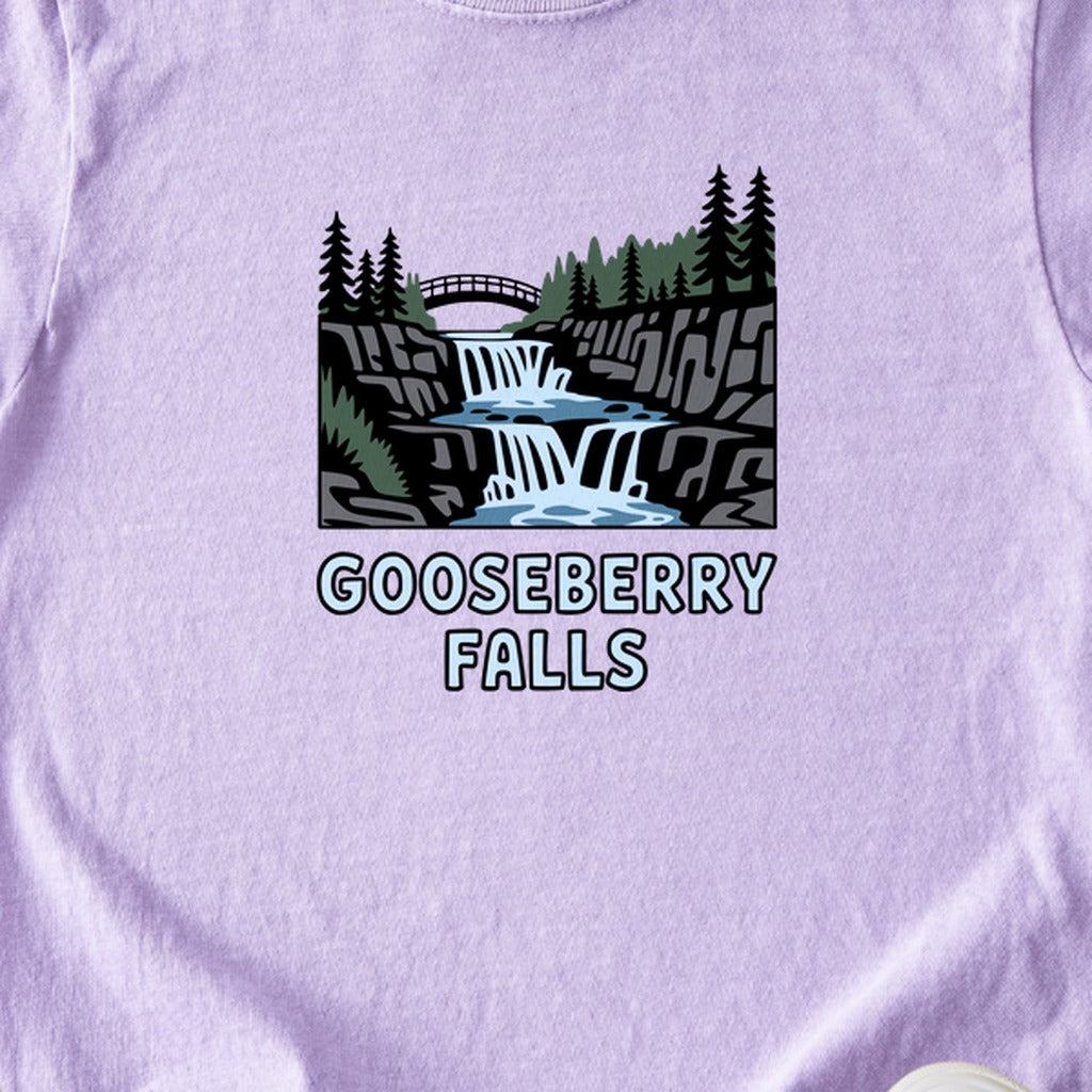 Gooseberry Falls State Park Kids Cotton T-Shirt
