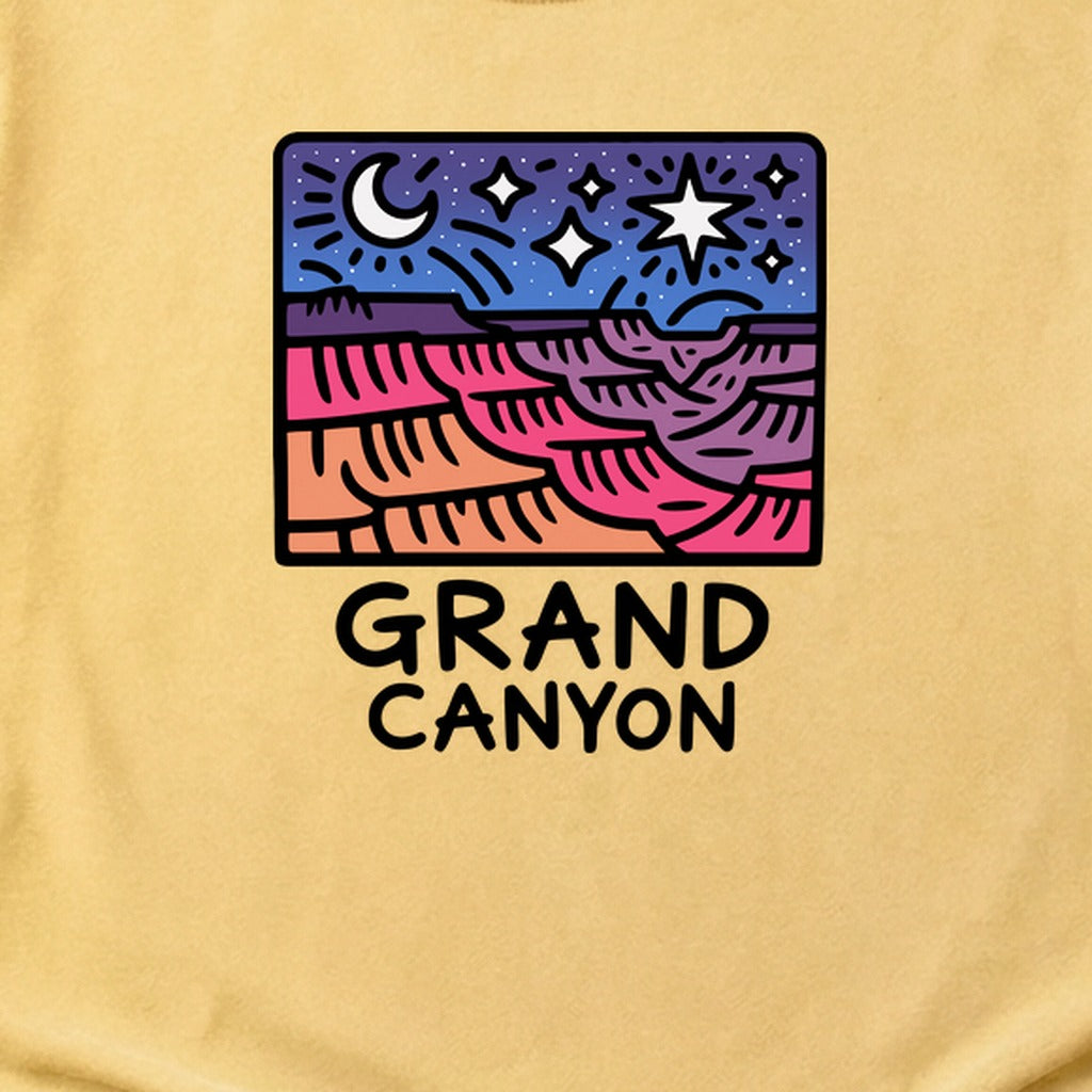 Grand Canyon at Night Cotton T-Shirt