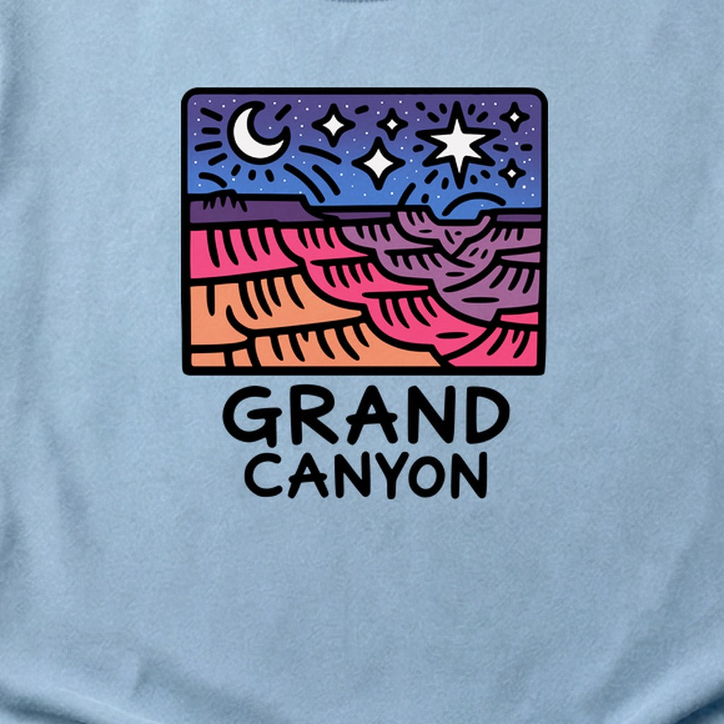 Grand Canyon at Night Cotton T-Shirt