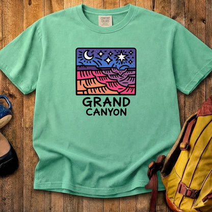 Grand Canyon at Night Cotton T-Shirt