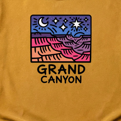 Grand Canyon at Night Cotton T-Shirt