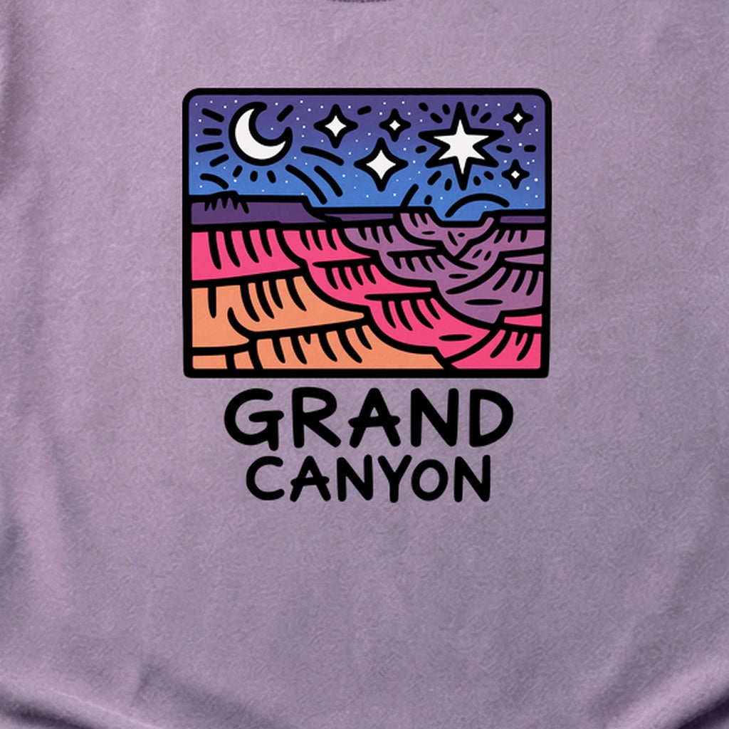 Grand Canyon at Night Cotton T-Shirt