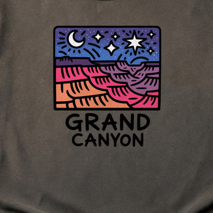 Grand Canyon at Night Cotton T-Shirt