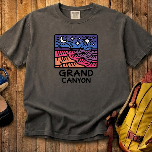 Grand Canyon at Night Cotton T-Shirt