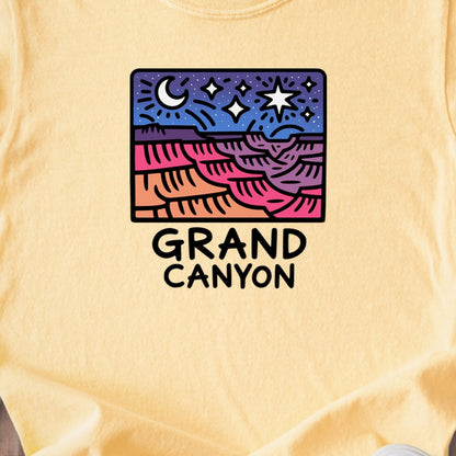 Grand Canyon at Night Kids Cotton T-Shirt