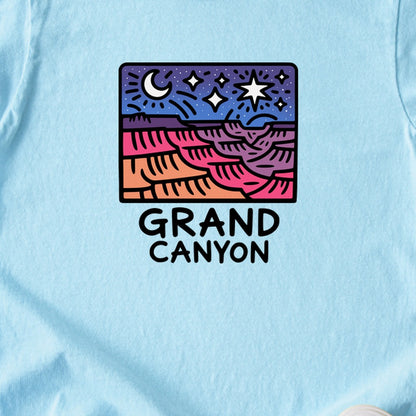 Grand Canyon at Night Kids Cotton T-Shirt