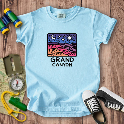 Grand Canyon at Night Kids Cotton T-Shirt