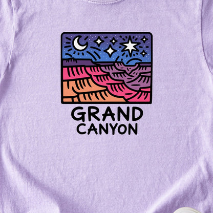 Grand Canyon at Night Kids Cotton T-Shirt