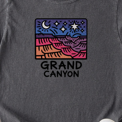 Grand Canyon at Night Kids Cotton T-Shirt