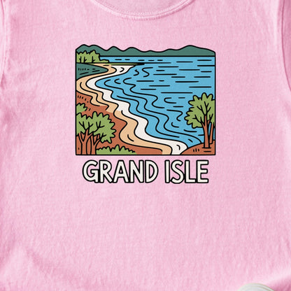 Grand Isle State Park Kids Cotton T-Shirt