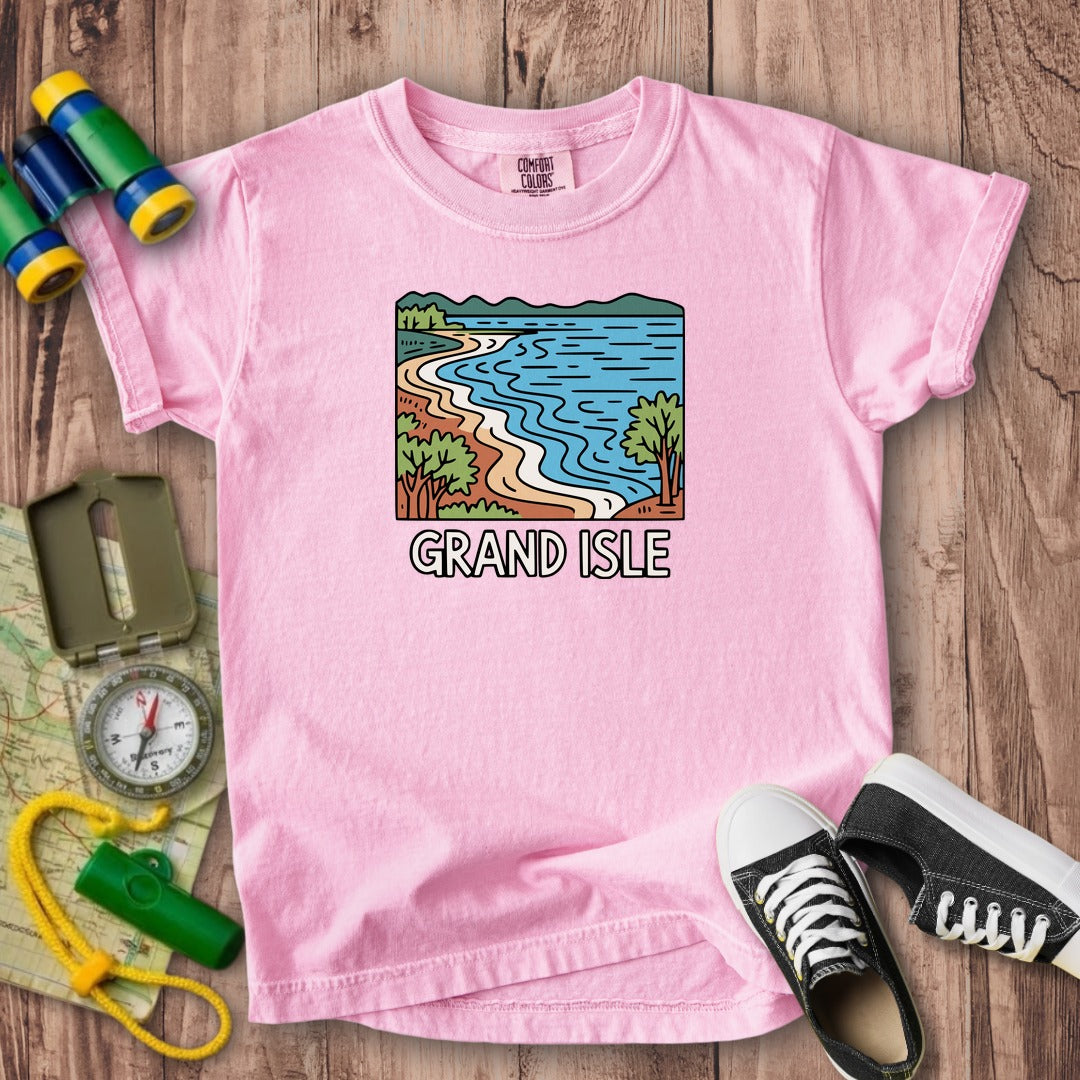 Grand Isle State Park Kids Cotton T-Shirt