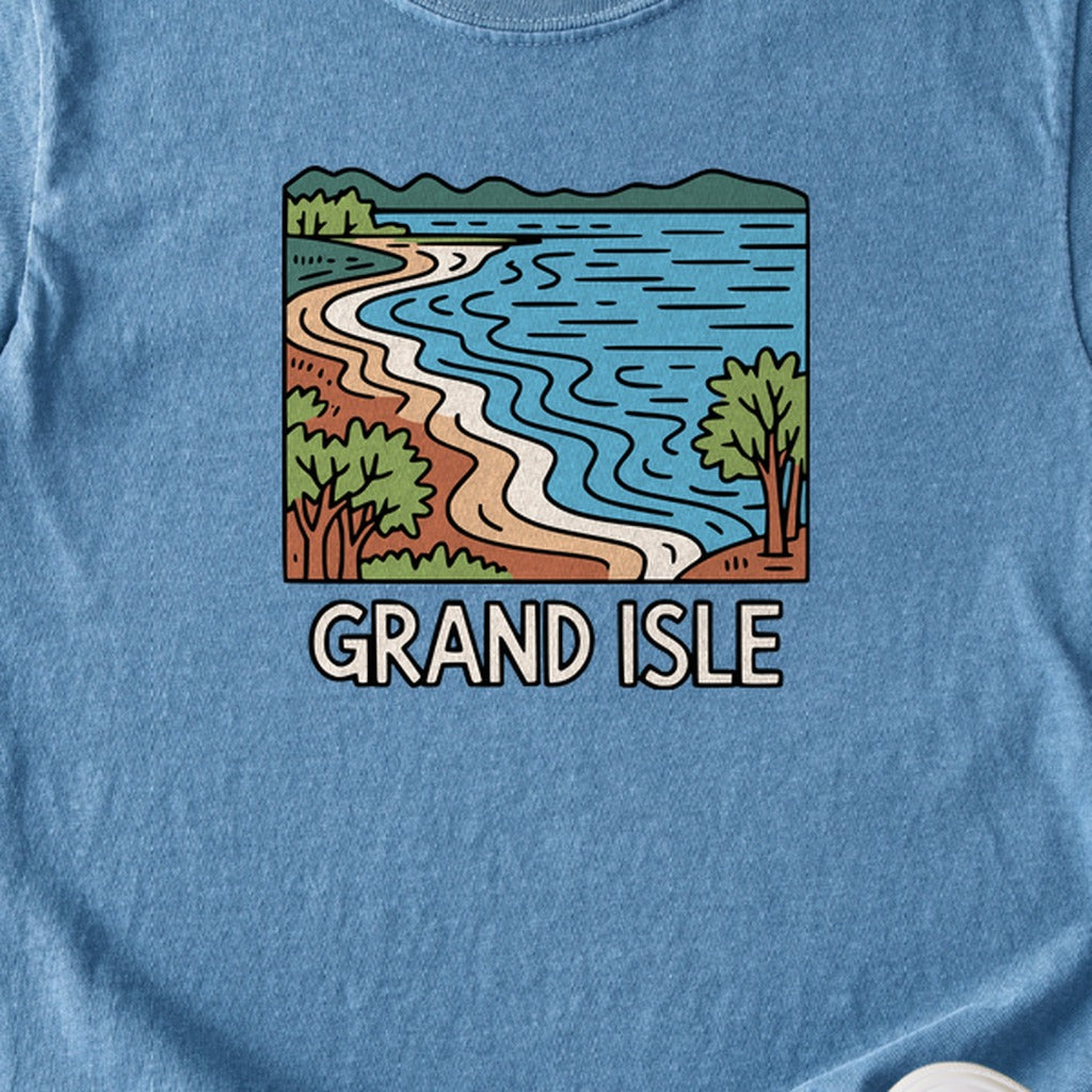 Grand Isle State Park Kids Cotton T-Shirt