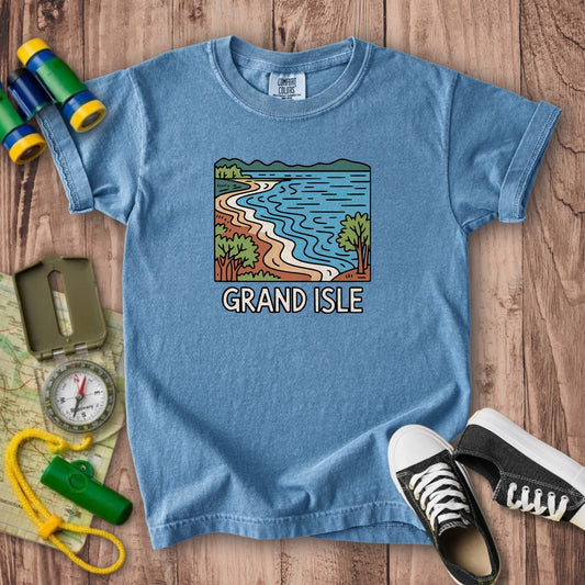 Grand Isle State Park Kids Cotton T-Shirt