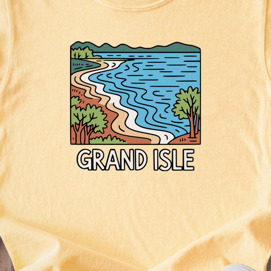 Grand Isle State Park Kids Cotton T-Shirt