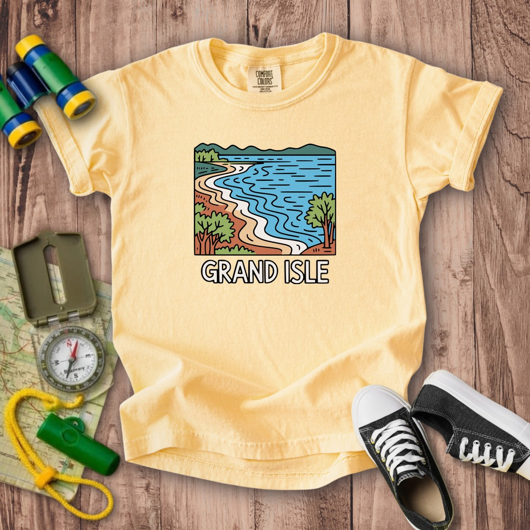 Grand Isle State Park Kids Cotton T-Shirt