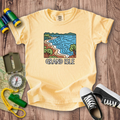 Grand Isle State Park Kids Cotton T-Shirt