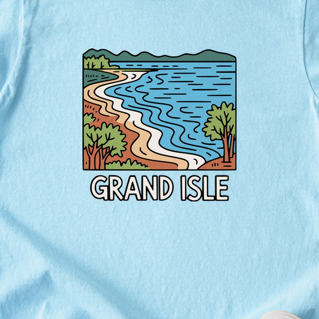 Grand Isle State Park Kids Cotton T-Shirt