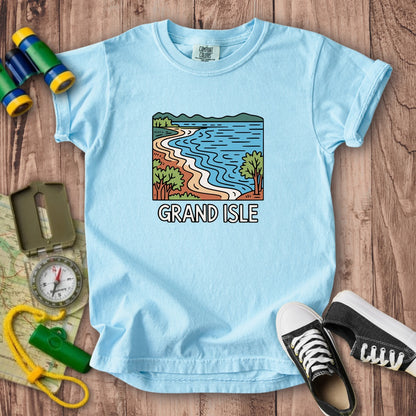 Grand Isle State Park Kids Cotton T-Shirt