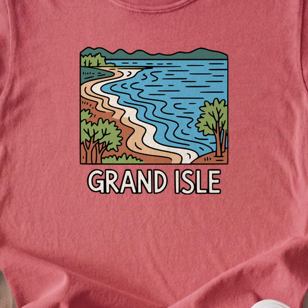 Grand Isle State Park Kids Cotton T-Shirt