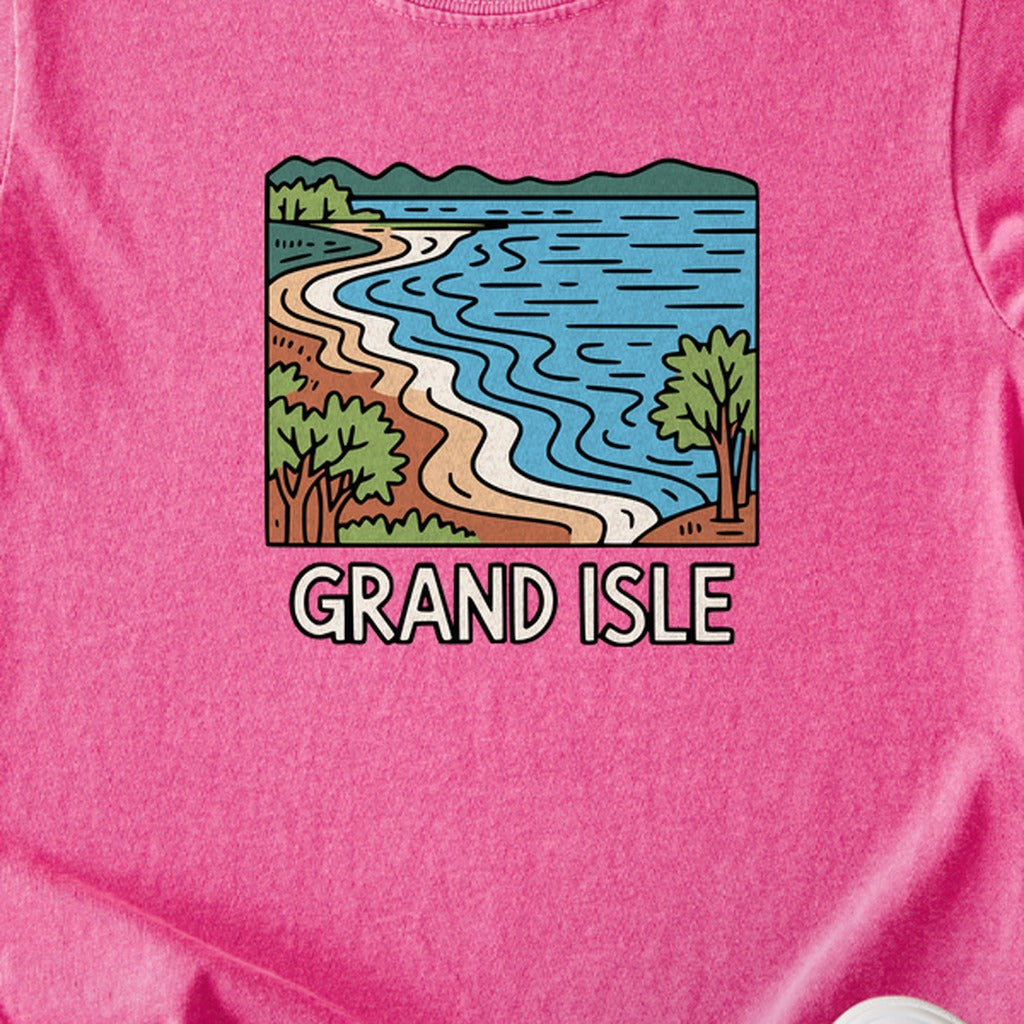 Grand Isle State Park Kids Cotton T-Shirt
