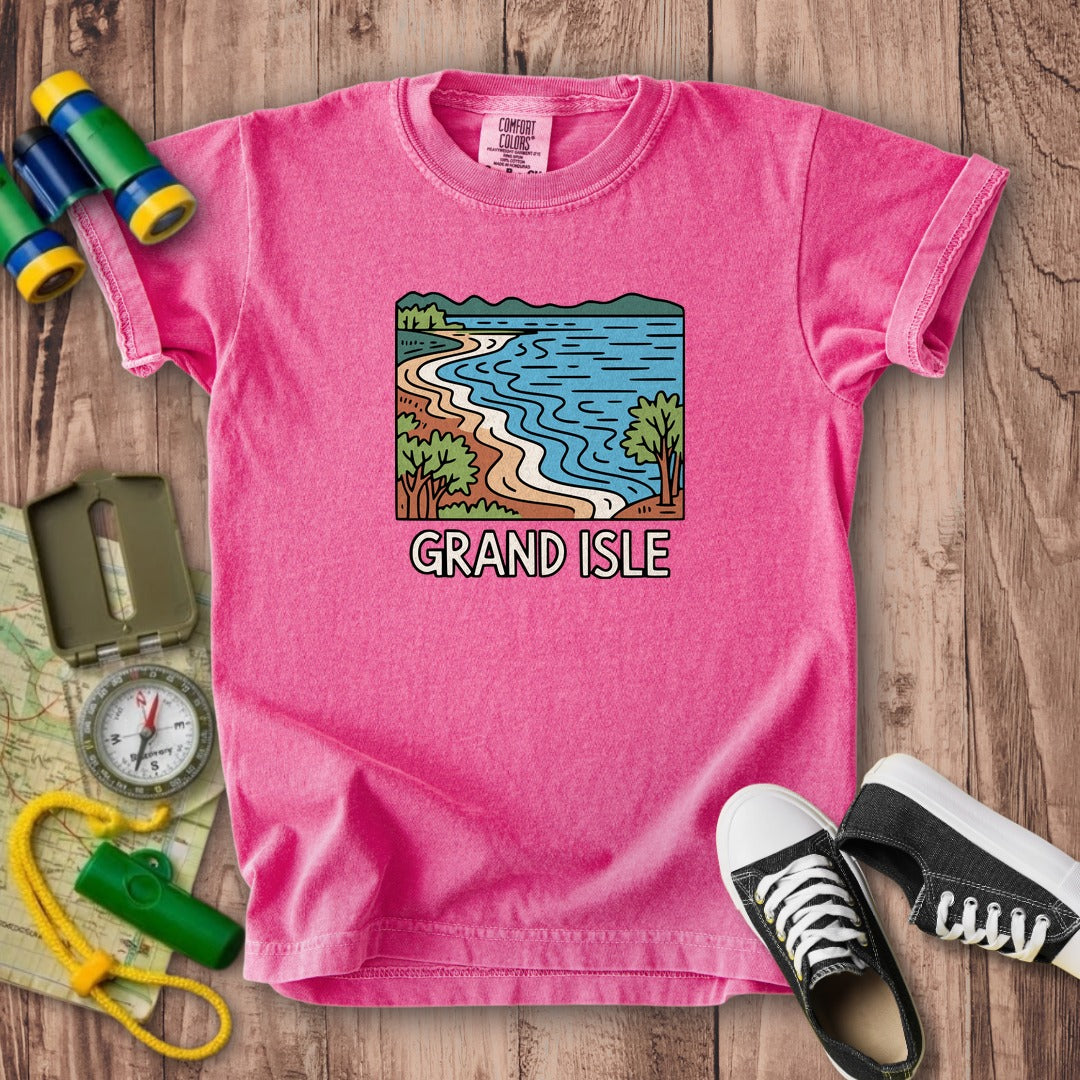 Grand Isle State Park Kids Cotton T-Shirt