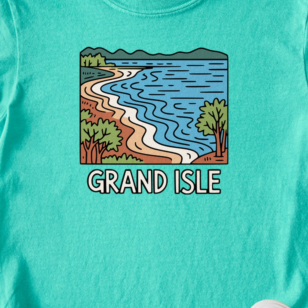 Grand Isle State Park Kids Cotton T-Shirt