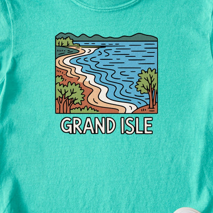 Grand Isle State Park Kids Cotton T-Shirt