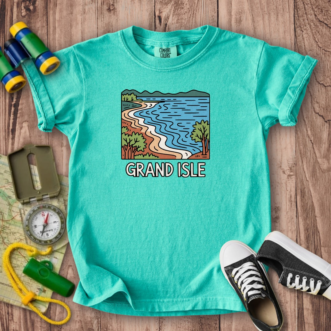 Grand Isle State Park Kids Cotton T-Shirt