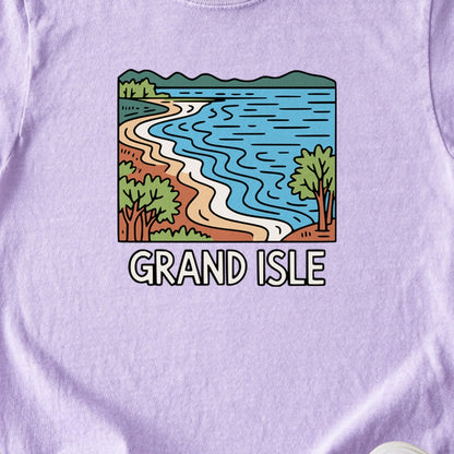 Grand Isle State Park Kids Cotton T-Shirt
