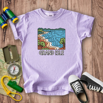 Grand Isle State Park Kids Cotton T-Shirt