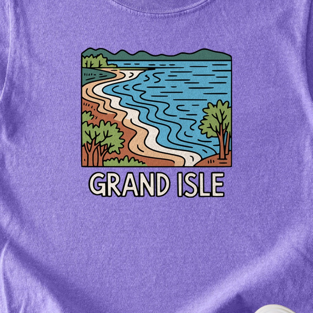 Grand Isle State Park Kids Cotton T-Shirt