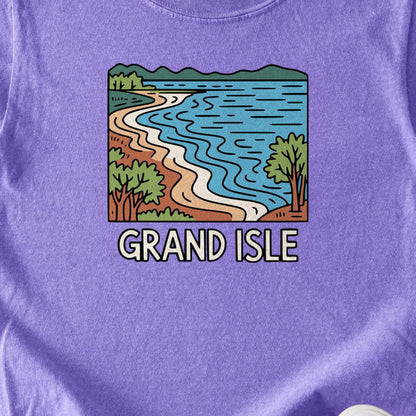 Grand Isle State Park Kids Cotton T-Shirt