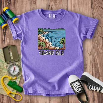 Grand Isle State Park Kids Cotton T-Shirt