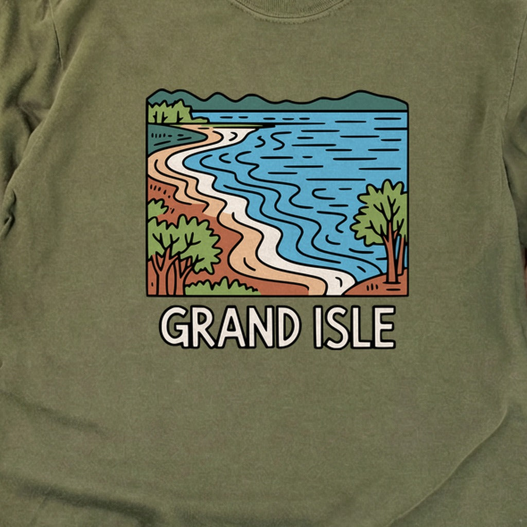 Grand Isle State Park Cotton Long Sleeve