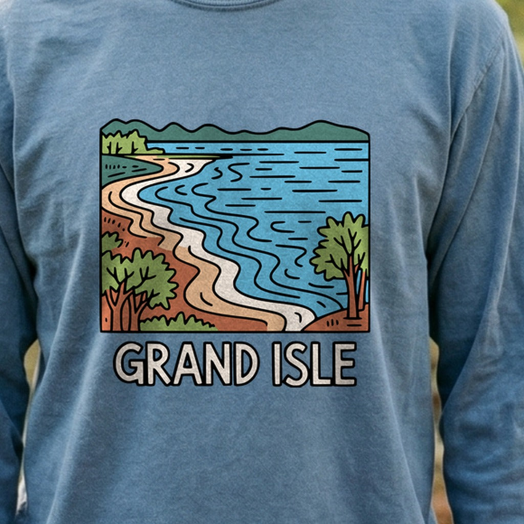 Grand Isle State Park Cotton Long Sleeve