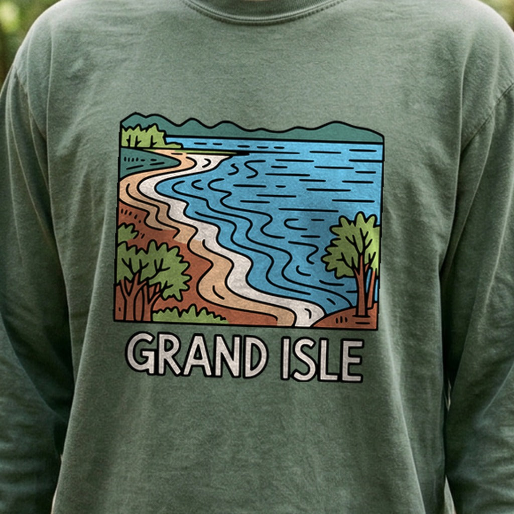 Grand Isle State Park Cotton Long Sleeve