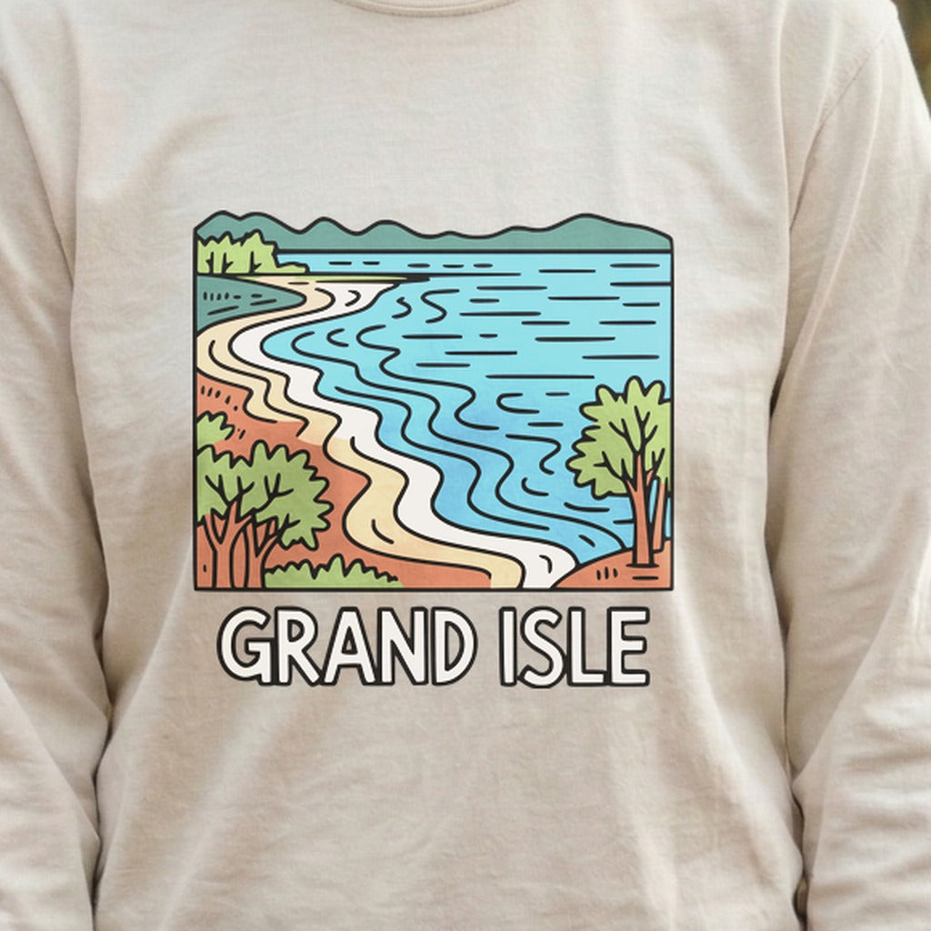 Grand Isle State Park Cotton Long Sleeve