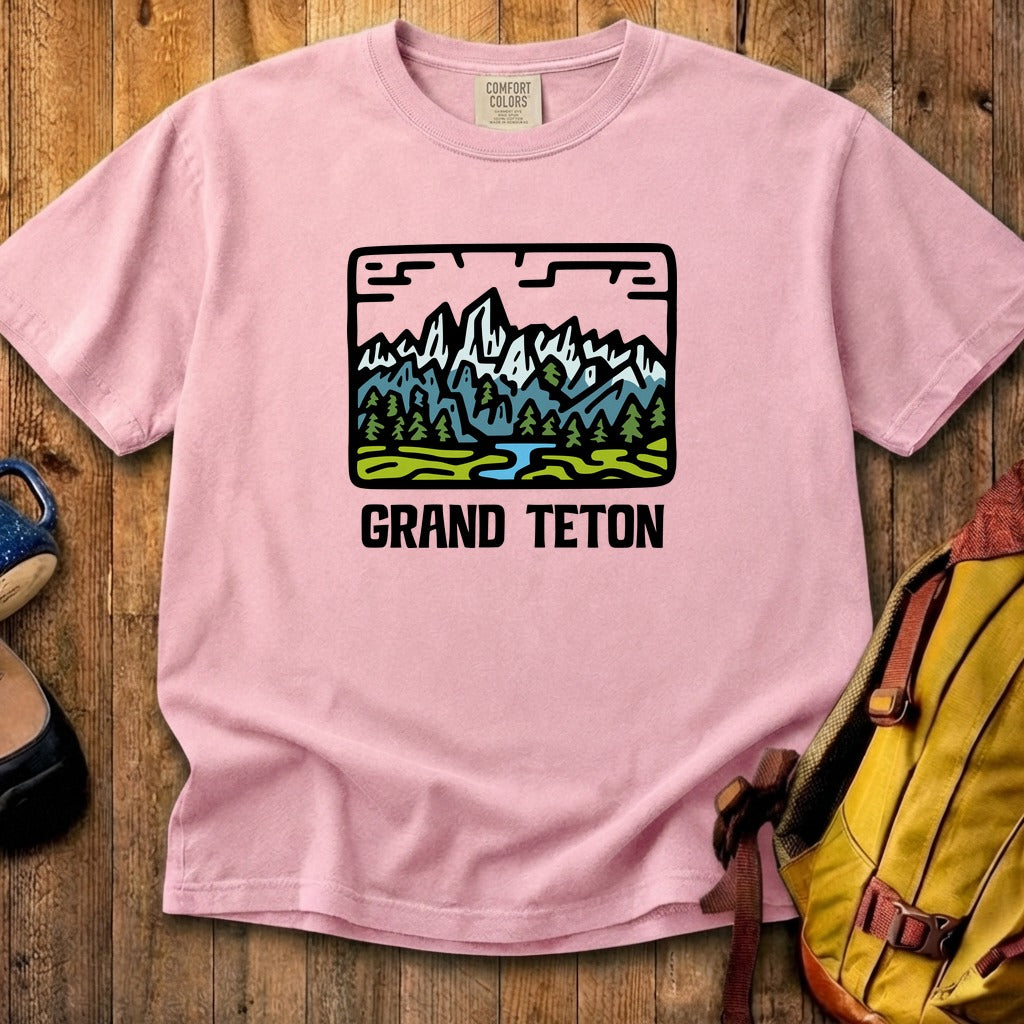 Grand Teton National Park Cotton T-Shirt