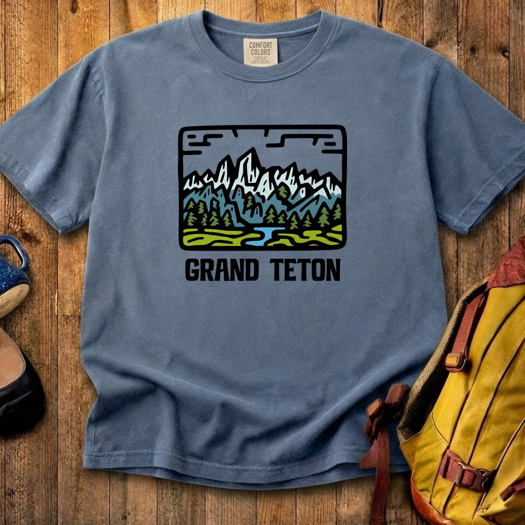 Grand Teton National Park Cotton T-Shirt