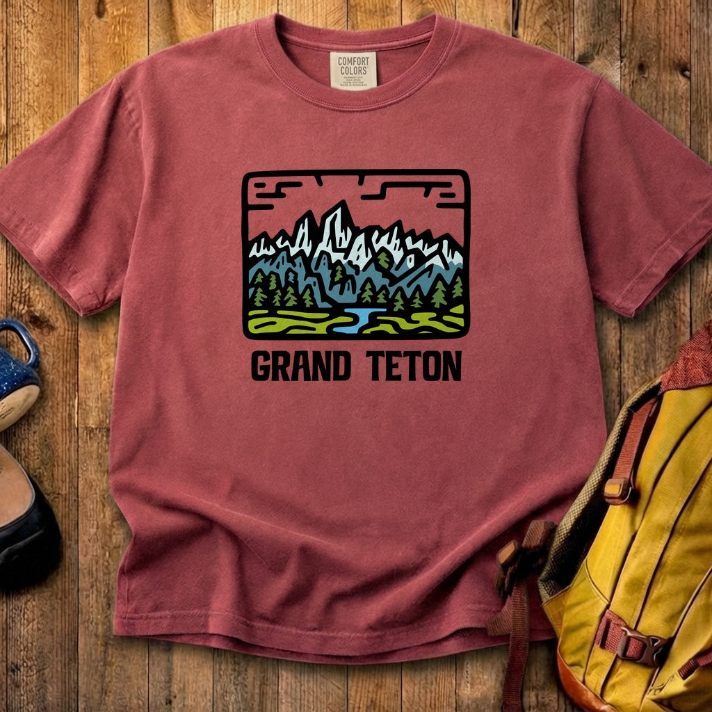Grand Teton National Park Cotton T-Shirt