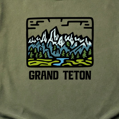 Grand Teton National Park Cotton T-Shirt