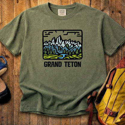 Grand Teton National Park Cotton T-Shirt