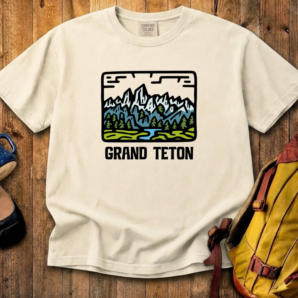Grand Teton National Park Cotton T-Shirt