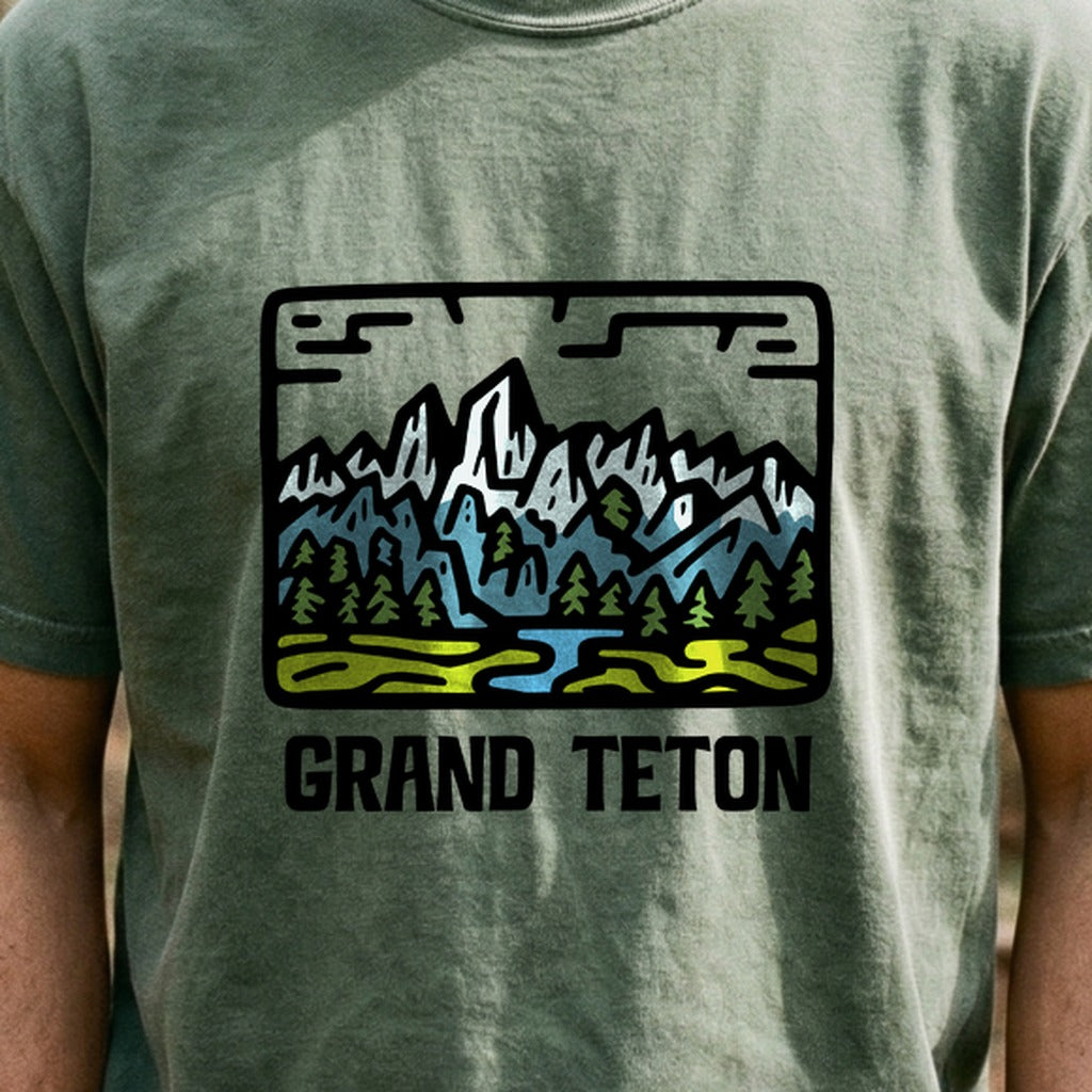 Grand Teton National Park Cotton T-Shirt