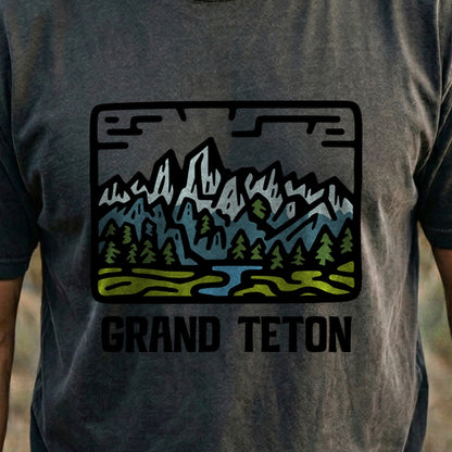 Grand Teton National Park Cotton T-Shirt