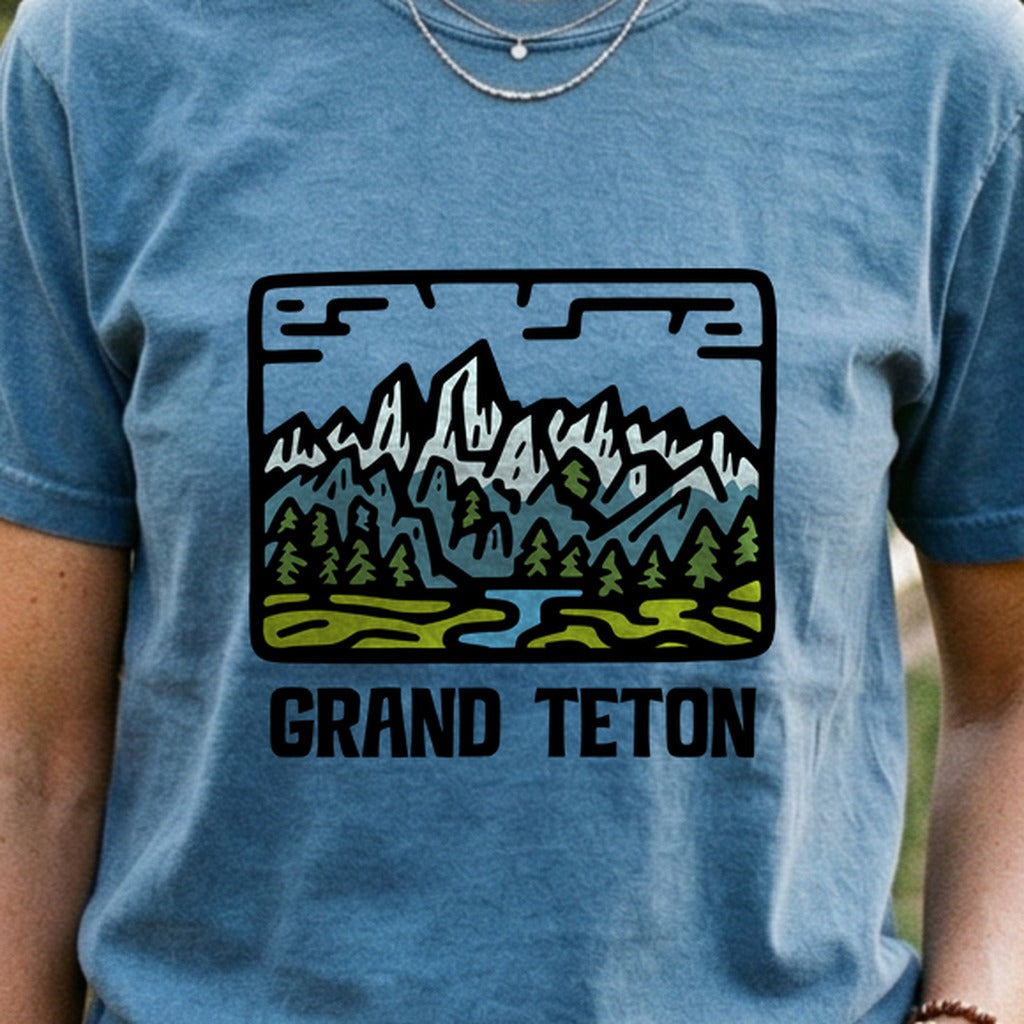 Grand Teton National Park Cotton T-Shirt