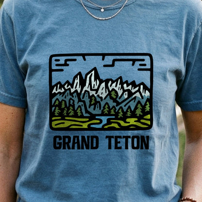 Grand Teton National Park Cotton T-Shirt