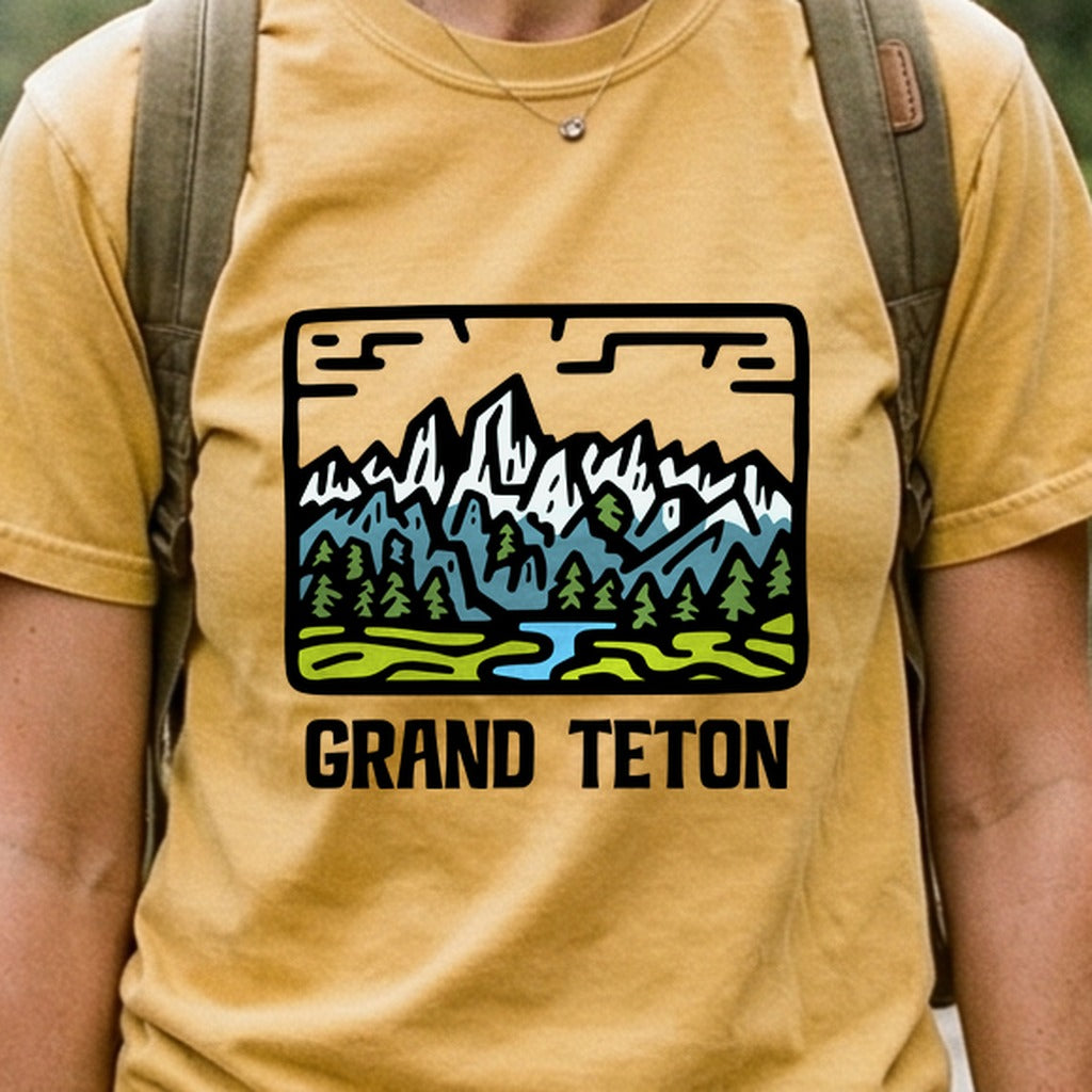 Grand Teton National Park Cotton T-Shirt