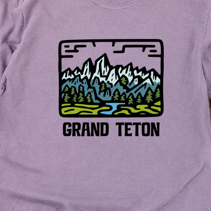 Grand Teton National Park Cotton Long Sleeve